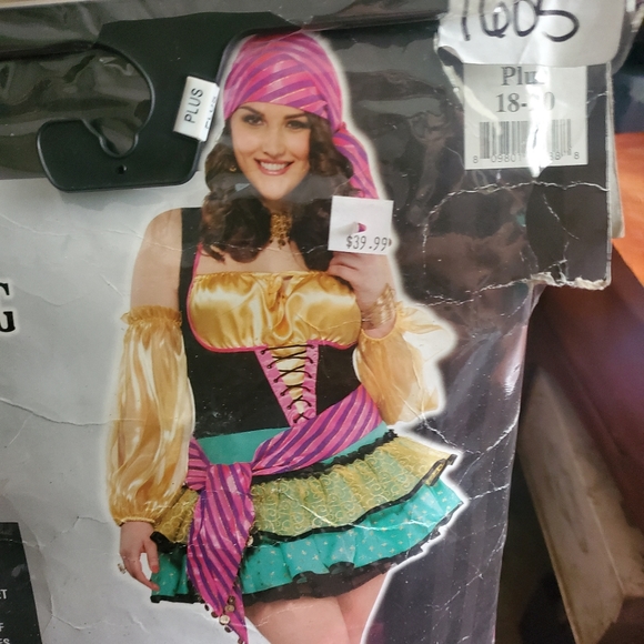 Gypsy costume plus size - Picture 2 of 2